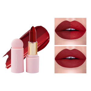 Pastel Pink Velvet Splicing Lipstick